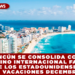 CANCÚN SE CONSOLIDA COMO EL DESTINO INTERNACIONAL FAVORITO DE LOS ESTADOUNIDENSES PARA VACACIONES DECEMBRINAS