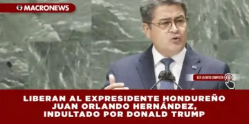 LIBERAN AL EXPRESIDENTE HONDUREÑO JUAN ORLANDO HERNÁNDEZ, INDULTADO POR DONALD TRUMP