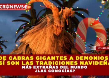 De cabras gigantes a demonios así son las tradiciones navideñas más extrañas del mundo ¿las conocías?