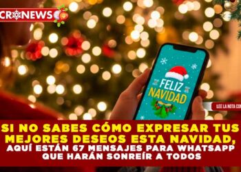 Si no sabes cómo expresar tus mejores deseos esta Navidad, aquí están 67 mensajes para WhatsApp que harán sonreír a todos