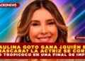 PAULINA GOTO GANA ¿QUIÉN ES LA MÁSCARA? LA ACTRIZ SE CORONA COMO TROPI COCO EN UNA FINAL DE IMPACTO