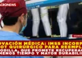 INNOVACIÓN MÉDICA: IMSS INCORPORA ROBOT QUIRÚRGICO PARA REEMPLAZO DE RODILLA QUE PROMETE RECUPERACIÓN EN MENOS TIEMPO Y MAYOR DURABILIDAD