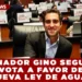SENADOR GINO SEGURA VOTA A FAVOR DE NUEVA LEY DE AGUAS: «EL AGUA NO ES UN NEGOCIO, ES UN DERECHO»