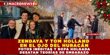 ZENDAYA Y TOM HOLLAND EN EL OJO DEL HURACÁN: FOTOS INÉDITAS Y ROPA HOLGADA DESATAN TEORÍAS DE EMBARAZO