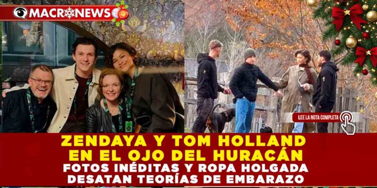 ZENDAYA Y TOM HOLLAND EN EL OJO DEL HURACÁN: FOTOS INÉDITAS Y ROPA HOLGADA DESATAN TEORÍAS DE EMBARAZO
