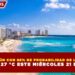 CANCÚN CON 88% DE PROBABILIDAD DE LLUVIA Y HASTA 27 °C ESTE MIÉRCOLES 21 DE ENERO