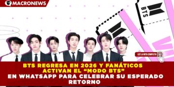 BTS REGRESA EN 2026 Y FANÁTICOS ACTIVAN EL “MODO BTS” EN WHATSAPP PARA CELEBRAR SU ESPERADO RETORNO
