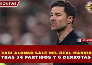 XABI ALONSO SALE DEL REAL MADRID TRAS 34 PARTIDOS Y 6 DERROTAS