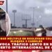 CHOQUE MÚLTIPLE EN BOULEVARD COLOSIO BLOQUEA 3 CARRILES Y PROVOCA TRÁFICO LENTO EN SALIDA AEROPUERTO INTERNACIONAL DE CANCÚN