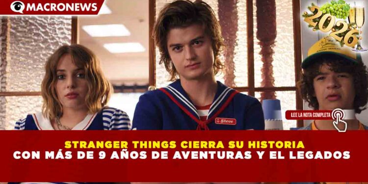 STRANGER THINGS CIERRA SU HISTORIA CON MÁS DE 9 AÑOS DE AVENTURAS Y EL LEGADOS
