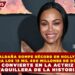 ZOE SALDAÑA ROMPE RÉCORD EN HOLLYWOOD: SUPERA LOS 15 MIL 400 MILLONES DE DÓLARES Y SE CONVIERTE EN LA ACTRIZ MÁS TAQUILLERA DE LA HISTORIA
