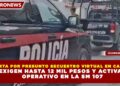 ALERTA POR PRESUNTO SECUESTRO VIRTUAL EN CANCÚN: EXIGEN HASTA 12 MIL PESOS Y ACTIVAN OPERATIVO EN LA SM 107