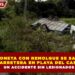 CAMIONETA CON REMOLQUE SE SALE DE LA CARRETERA EN PLAYA DEL CARMEN; UN ACCIDENTE SIN LESIONADOS