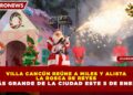 VILLA CANCÚN REÚNE A MILES Y ALISTA LA ROSCA DE REYES MÁS GRANDE DE LA CIUDAD ESTE 5 DE ENERO