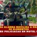FALSA ALARMA MOVILIZA A MÁS DE 30 ELEMENTOS Y 8 UNIDADES POLICIACAS EN MOTEL DE CANCÚN
