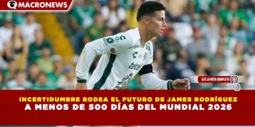 INCERTIDUMBRE RODEA EL FUTURO DE JAMES RODRÍGUEZ A MENOS DE 500 DÍAS DEL MUNDIAL 2026