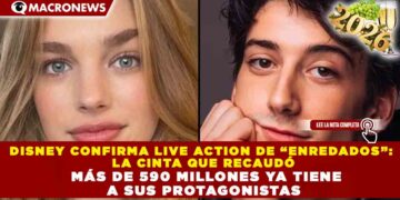 DISNEY CONFIRMA LIVE ACTION DE “ENREDADOS”: LA CINTA QUE RECAUDÓ MÁS DE 590 MILLONES YA TIENE A SUS PROTAGONISTAS