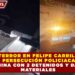 NOCHE DE TERROR EN FELIPE CARRILLO PUERTO: PERSECUCIÓN POLICIACA TERMINA CON 2 DETENIDOS Y DAÑOS MATERIALES