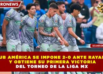 CLUB AMÉRICA SE IMPONE 2-0 ANTE RAYADOS Y OBTIENE SU PRIMERA VICTORIA DEL TORNEO DE LA LIGA MX