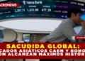 SACUDIDA GLOBAL: MERCADOS ASIÁTICOS CAEN Y BONOS DE JAPÓN ALCANZAN MÁXIMOS HISTÓRICOS