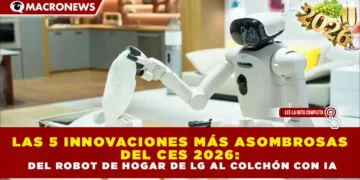 LAS 5 INNOVACIONES MÁS ASOMBROSAS DEL CES 2026: DEL ROBOT DE HOGAR DE LG AL COLCHÓN CON IA