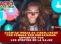 ALERTA DE SALUD JUVENIL: SUPERAR LAS 10 HORAS SEMANALES DE VIDEOJUEGOS ELEVA AL 62% EL RIESGO DE SOBREPESO Y OBESIDAD