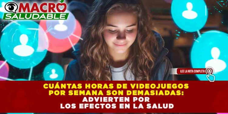 ALERTA DE SALUD JUVENIL: SUPERAR LAS 10 HORAS SEMANALES DE VIDEOJUEGOS ELEVA AL 62% EL RIESGO DE SOBREPESO Y OBESIDAD