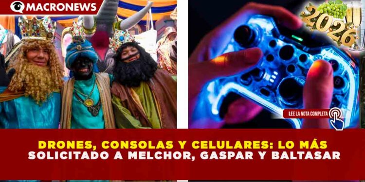 REVOLUCIÓN TECNOLÓGICA EN EL DÍA DE REYES: DISPOSITIVOS ELECTRÓNICOS Y CONSOLAS LIDERAN LA DEMANDA CON UNA DERRAMA DE 4,145 MDP