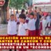 EDUCACIÓN AMBIENTAL REAL: ESTUDIANTES DE CANCÚN Y CHETUMAL, CONVERTIRÁN 300 KILOS DE RESIDUOS EN UN «ECOMEDOR»