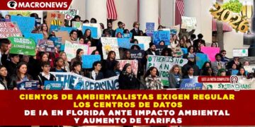 CIENTOS DE AMBIENTALISTAS EXIGEN REGULAR LOS CENTROS DE DATOS DE IA EN FLORIDA ANTE IMPACTO AMBIENTAL Y AUMENTO DE TARIFAS