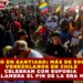 JUBILO EN SANTIAGO: MÁS DE 800,000 VENEZOLANOS EN CHILE CELEBRAN CON EUFORIA EN LA ALAMEDA EL FIN DE LA ERA MADURO