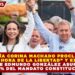 MARÍA CORINA MACHADO PROCLAMA “LA HORA DE LA LIBERTAD” Y EXIGE QUE EDMUNDO GONZÁLEZ ASUMA EL 100% DEL MANDATO CONSTITUCIONAL