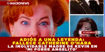 ADIÓS A UNA LEYENDA: FALLECE CATHERINE O’HARA, LA INOLVIDABLE MADRE DE KEVIN EN ‘MI POBRE ANGELITO’