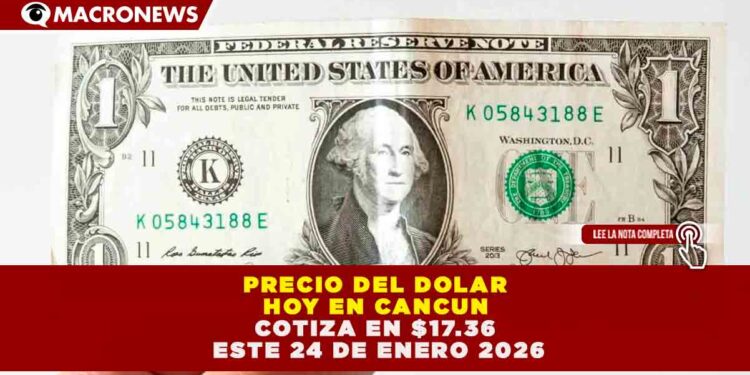 PESO MEXICANO SE CONSOLIDA EN $17.36: ESTABILIDAD CAMBIARIA MARCA LA JORNADA DEL 24 DE ENERO