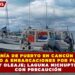 CAPITANÍA DE PUERTO EN CANCÚN CIERRA PUERTO A EMBARCACIONES POR FUERTES VIENTOS Y OLEAJE; LAGUNA NICHUPTÉ ABIERTA CON PRECAUCIÓN