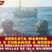 RESCATA MARINA A 9 CUBANOS A BORDO DE EMBARCACIÓN HECHIZA A 30 MILLAS DE ISLA MUJERES