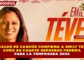 EL CALOR DE CANCÚN CONFIRMA A EMILY TEVEZ COMO SU CUARTO REFUERZO FEMENIL PARA LA TEMPORADA 2026
