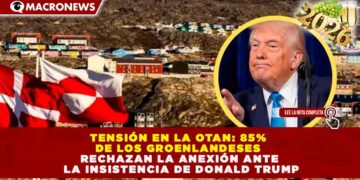 TENSIÓN EN LA OTAN: 85% DE LOS GROENLANDESES RECHAZAN LA ANEXIÓN ANTE LA INSISTENCIA DE DONALD TRUMP