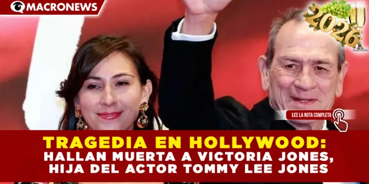 TRAGEDIA EN HOLLYWOOD: HALLAN MUERTA A VICTORIA JONES, HIJA DEL ACTOR TOMMY LEE JONES