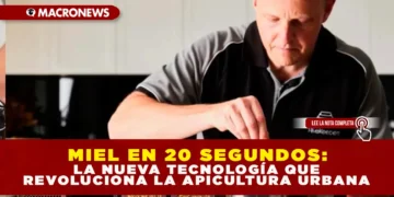 MIEL EN 20 SEGUNDOS: LA NUEVA TECNOLOGÍA QUE REVOLUCIONA LA APICULTURA URBANA