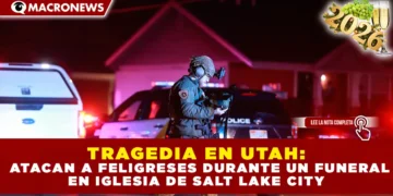 TRAGEDIA EN UTAH: ATACAN A FELIGRESES DURANTE UN FUNERAL EN IGLESIA DE SALT LAKE CITY