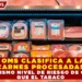 LA OMS CLASIFICA A LAS CARNES PROCESADAS EN EL MISMO NIVEL DE RIESGO DE CÁNCER QUE EL TABACO