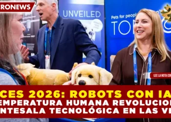 CES 2026: ROBOTS CON IA Y TEMPERATURA HUMANA REVOLUCIONAN LA ANTESALA TECNOLÓGICA EN LAS VEGAS