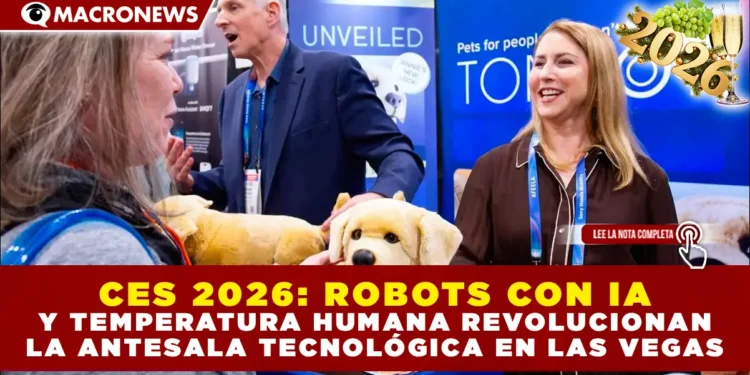 CES 2026: ROBOTS CON IA Y TEMPERATURA HUMANA REVOLUCIONAN LA ANTESALA TECNOLÓGICA EN LAS VEGAS
