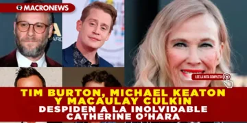 TIM BURTON, MICHAEL KEATON Y MACAULAY CULKIN DESPIDEN A LA INOLVIDABLE CATHERINE O’HARA