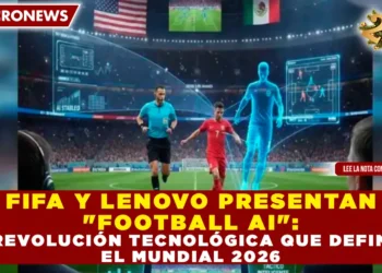 FIFA Y LENOVO PRESENTAN «FOOTBALL AI»: LA REVOLUCIÓN TECNOLÓGICA QUE DEFINIRÁ EL MUNDIAL 2026