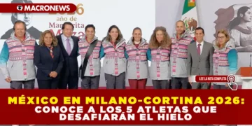 MÉXICO EN MILANO-CORTINA 2026: CONOCE A LOS 5 ATLETAS QUE DESAFIARÁN EL HIELO