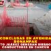 OBRAS INCONCLUSAS EN AVENIDAS KABAH, BONAMPAK Y PUERTO JUÁREZ GENERAN RIESGOS PARA CONDUCTORES EN CANCÚN