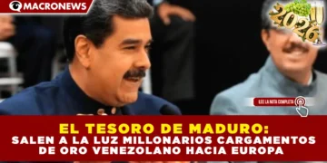 EL TESORO DE MADURO: SALEN A LA LUZ MILLONARIOS CARGAMENTOS DE ORO VENEZOLANO HACIA EUROPA
