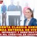 PRESIDENTA CLAUDIA SHEINBAUM ENCABEZA ENTREGA DE VIVIENDAS DEL INFONAVIT Y REESTRUCTURA 44 MIL CRÉDITOS EN CHIAPAS